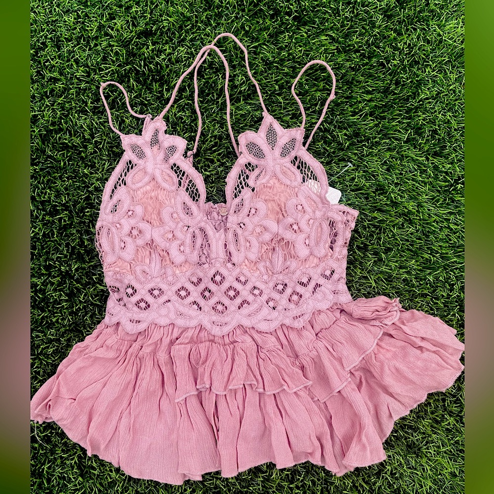 NWT Free People Adela Cami